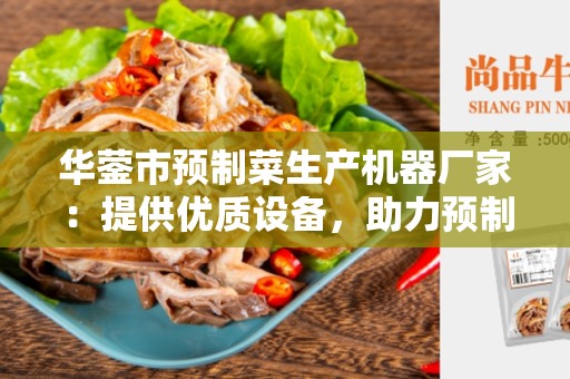 华蓥市预制菜生产机器厂家：提供优质设备，助力预制菜行业发展