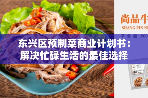 东兴区预制菜商业计划书：解决忙碌生活的最佳选择
