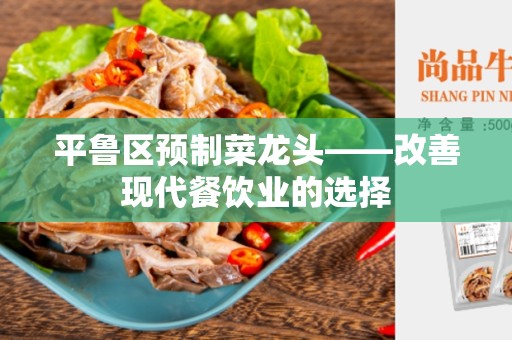 平鲁区预制菜龙头——改善现代餐饮业的选择