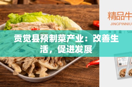 贡觉县预制菜产业：改善生活，促进发展