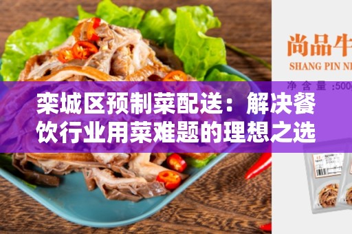 栾城区预制菜配送：解决餐饮行业用菜难题的理想之选