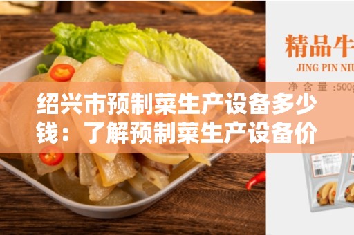 绍兴市预制菜生产设备多少钱：了解预制菜生产设备价格的关键要素