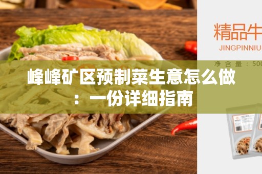 峰峰矿区预制菜生意怎么做：一份详细指南