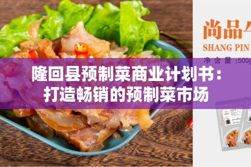 隆回县预制菜商业计划书：打造畅销的预制菜市场