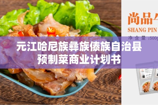 元江哈尼族彝族傣族自治县预制菜商业计划书