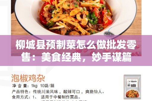 柳城县预制菜怎么做批发零售：美食经典，妙手谋篇
