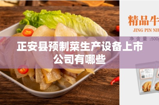 正安县预制菜生产设备上市公司有哪些