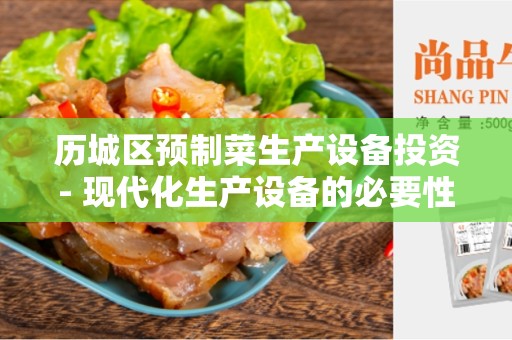 历城区预制菜生产设备投资- 现代化生产设备的必要性