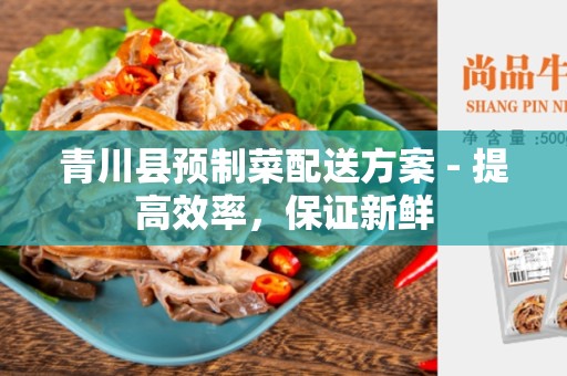 青川县预制菜配送方案 - 提高效率，保证新鲜