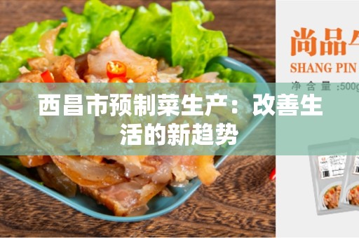 西昌市预制菜生产：改善生活的新趋势