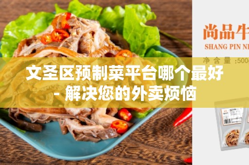 文圣区预制菜平台哪个最好- 解决您的外卖烦恼