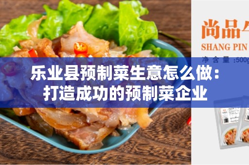 乐业县预制菜生意怎么做：打造成功的预制菜企业