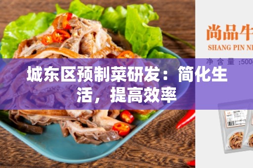 城东区预制菜研发：简化生活，提高效率