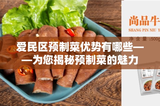 爱民区预制菜优势有哪些——为您揭秘预制菜的魅力