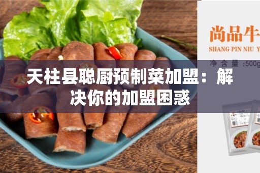 天柱县聪厨预制菜加盟：解决你的加盟困惑