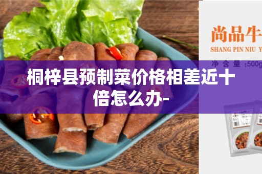 桐梓县预制菜价格相差近十倍怎么办-