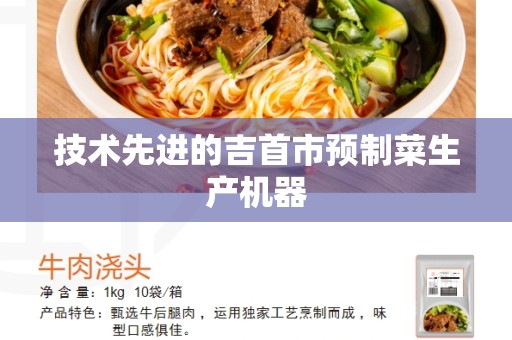 技术先进的吉首市预制菜生产机器