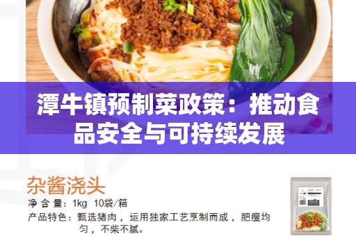 潭牛镇预制菜政策：推动食品安全与可持续发展