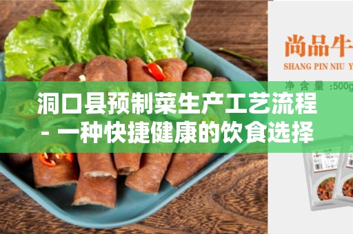 洞口县预制菜生产工艺流程- 一种快捷健康的饮食选择