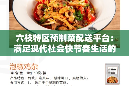 六枝特区预制菜配送平台：满足现代社会快节奏生活的需求