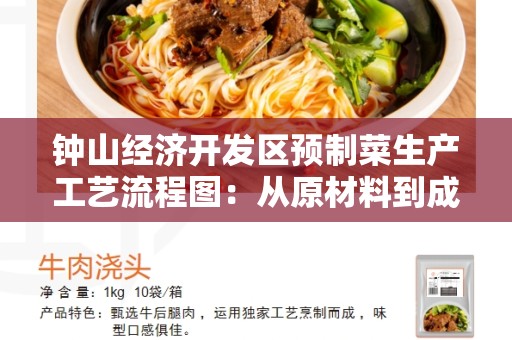 钟山经济开发区预制菜生产工艺流程图：从原材料到成品