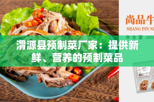 渭源县预制菜厂家：提供新鲜、营养的预制菜品