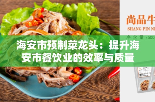 海安市预制菜龙头：提升海安市餐饮业的效率与质量