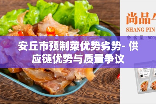 安丘市预制菜优势劣势- 供应链优势与质量争议