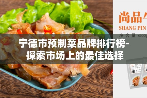 宁德市预制菜品牌排行榜- 探索市场上的最佳选择