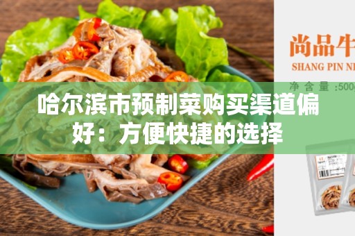 哈尔滨市预制菜购买渠道偏好：方便快捷的选择