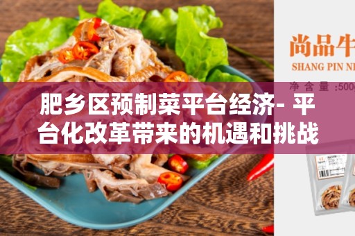 肥乡区预制菜平台经济- 平台化改革带来的机遇和挑战