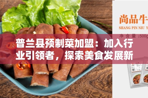 普兰县预制菜加盟：加入行业引领者，探索美食发展新商机