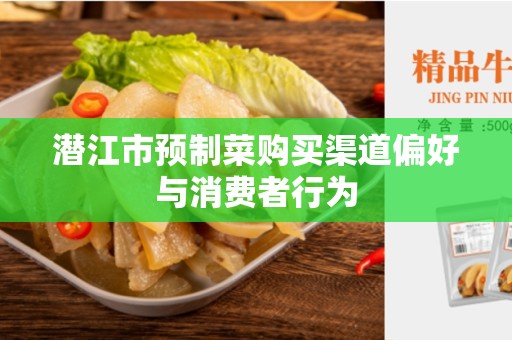 潜江市预制菜购买渠道偏好与消费者行为