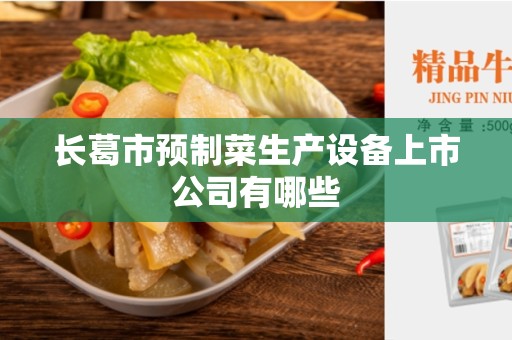 长葛市预制菜生产设备上市公司有哪些