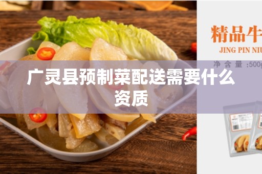 广灵县预制菜配送需要什么资质