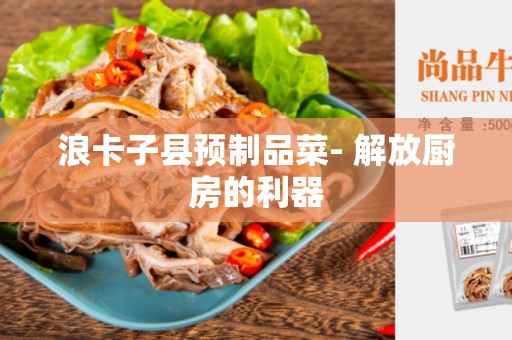 浪卡子县预制品菜- 解放厨房的利器
