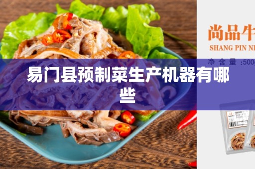 易门县预制菜生产机器有哪些