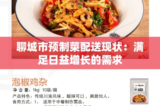 聊城市预制菜配送现状：满足日益增长的需求