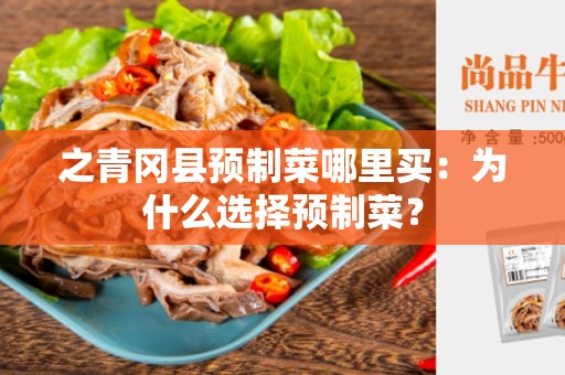 之青冈县预制菜哪里买：为什么选择预制菜？