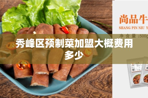 秀峰区预制菜加盟大概费用多少