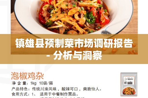 镇雄县预制菜市场调研报告- 分析与洞察