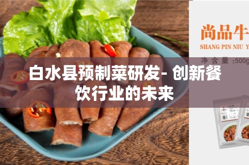 白水县预制菜研发- 创新餐饮行业的未来