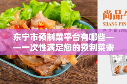 东宁市预制菜平台有哪些——一次性满足您的预制菜需求