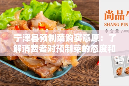 宁津县预制菜购买意愿：了解消费者对预制菜的态度和偏好
