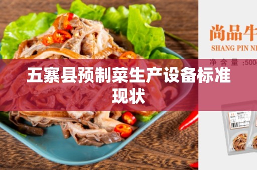 五寨县预制菜生产设备标准现状
