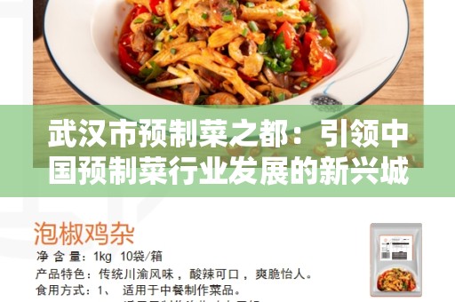 武汉市预制菜之都：引领中国预制菜行业发展的新兴城市