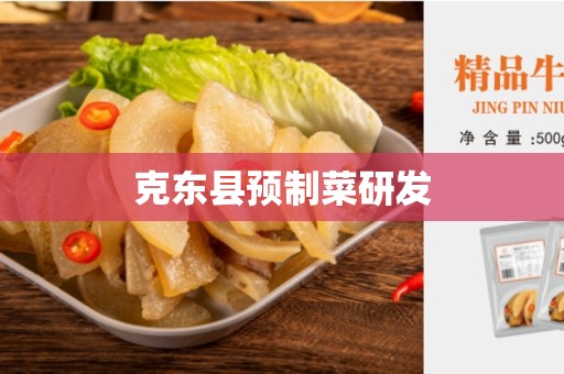 克东县预制菜研发