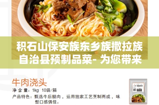 积石山保安族东乡族撒拉族自治县预制品菜- 为您带来可口健康的美食探索