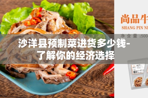 沙洋县预制菜进货多少钱- 了解你的经济选择