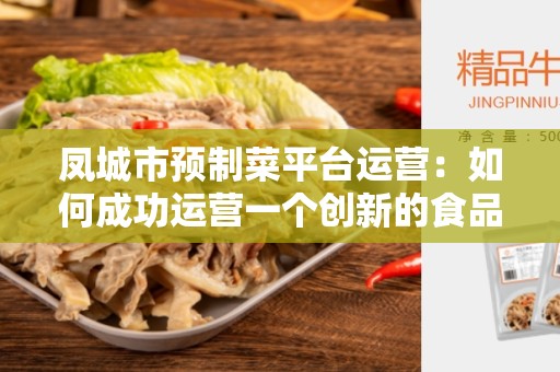 凤城市预制菜平台运营：如何成功运营一个创新的食品服务平台